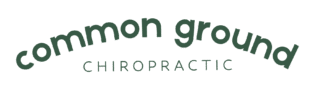 common ground chiropractic primary logo rooted