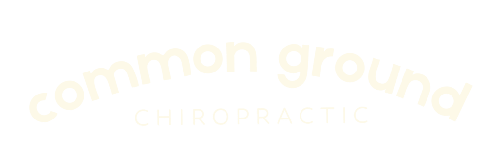 common ground chiropractic primary logo planted
